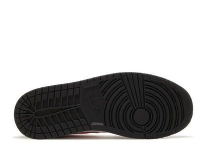 Air Jordan 1 Mid Black Fire Red
