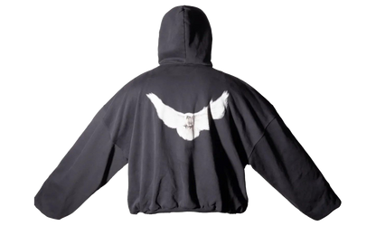 Yeezy Gap Engineered by Balenciaga Dove Washed Hoodie Black Los Angeles Archives