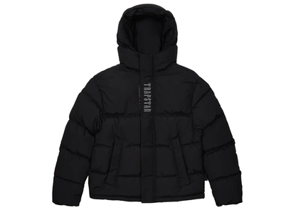 Trapstar Decoded 2.0 Hooded Puffer Jacket Black
