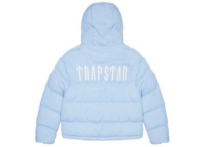 Trapstar Decoded Hooded Puffer 2.0 Ice Blue